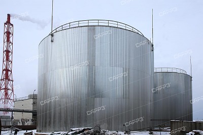 Строительство двух резервуаров для хранения селитры в Кемерово